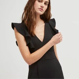 French Connection Whisper Dress (Black)